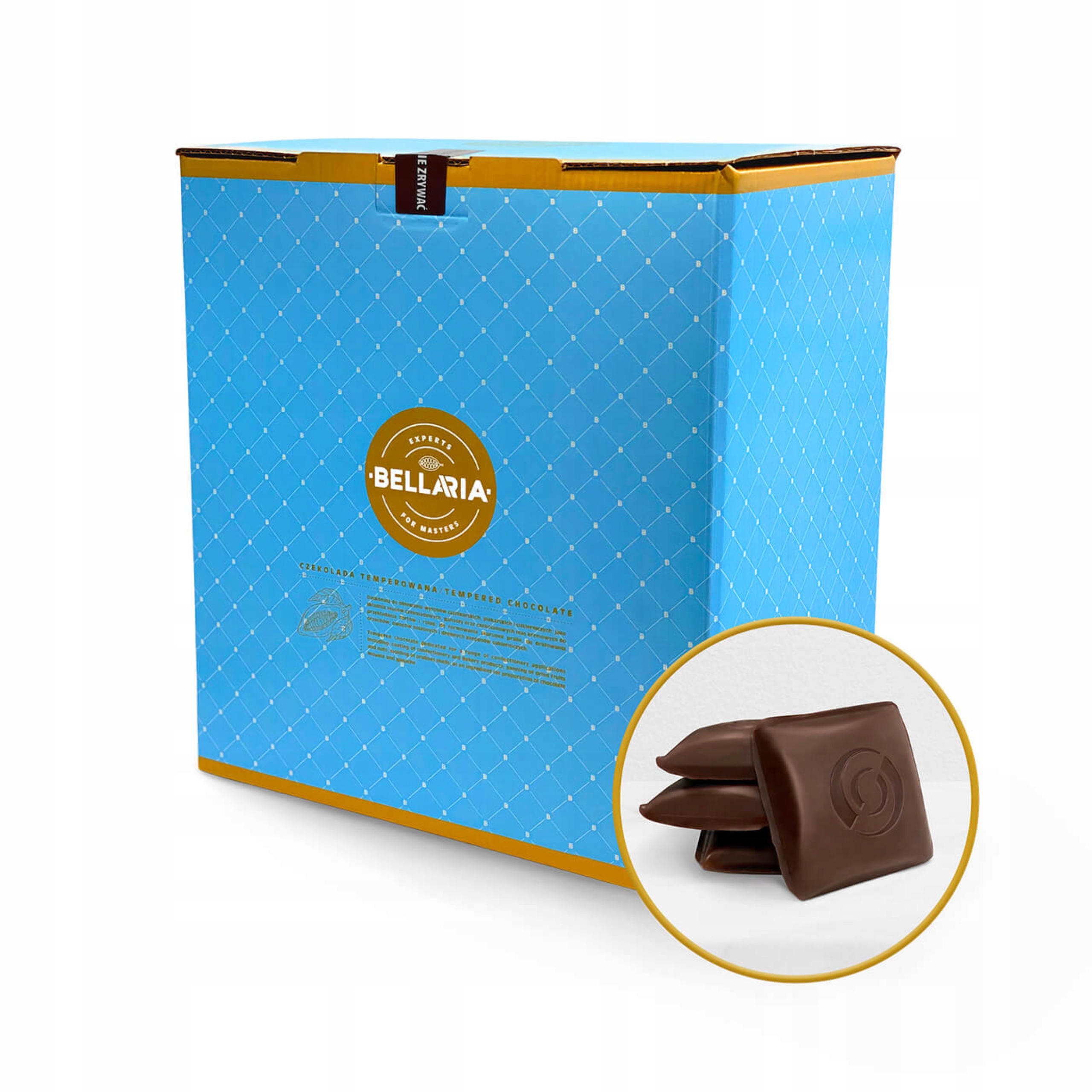 Czekolada deserowa kostki 55% CT-01-K55-10 10kg Terravita