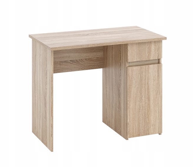 

Małe biurko komputerowe nowoczesne 92cm dąb sonoma