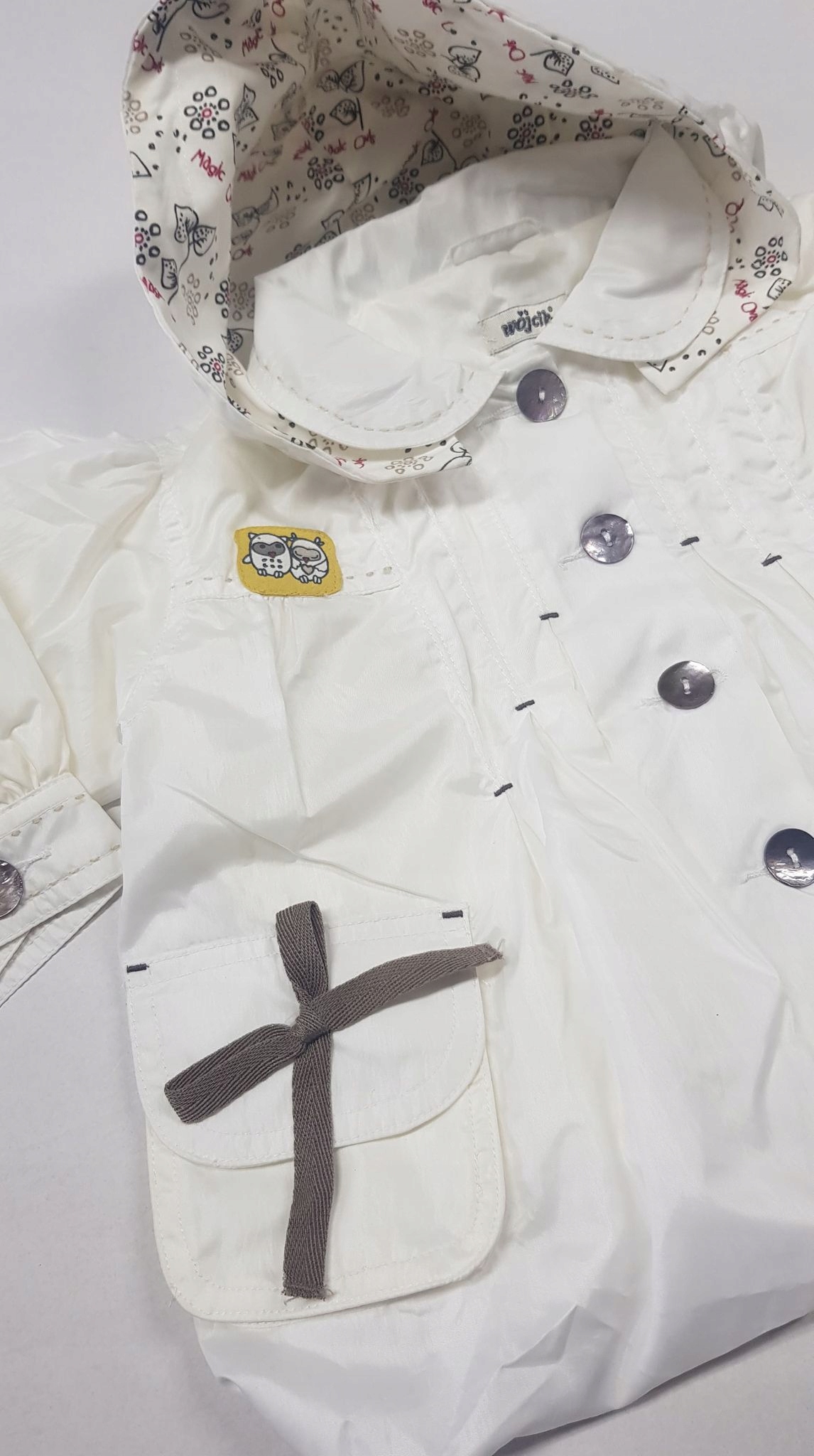 WÓJCIK KURTKA PŁASZCZYK MAGICZNE SOWY ROZ. 74, 80 Płeć dziewczynki