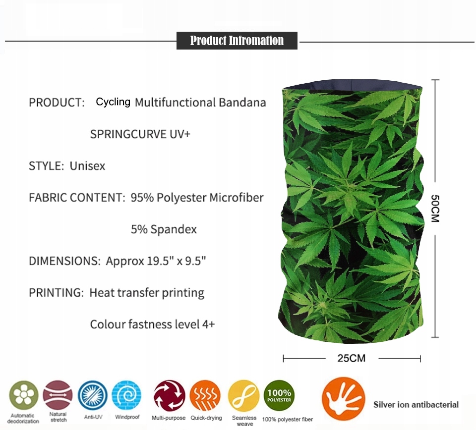 BANDANA SZALIK KOMIN CHUSTA APASZKA LISTKI Marka bez marki