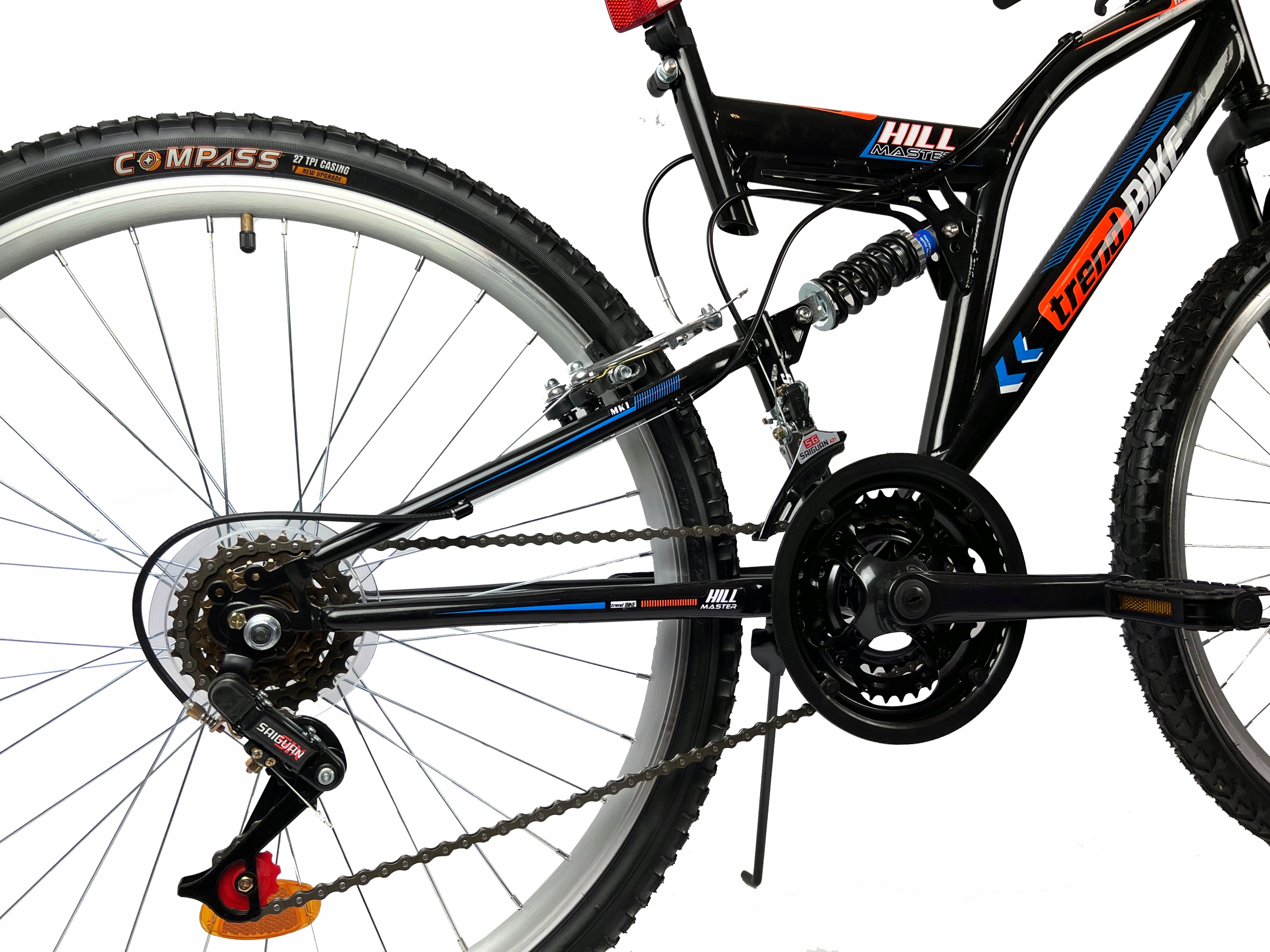 rower MTB górski 24 2xAmor PROMOCJA 18V KOMUNIA Model Hill