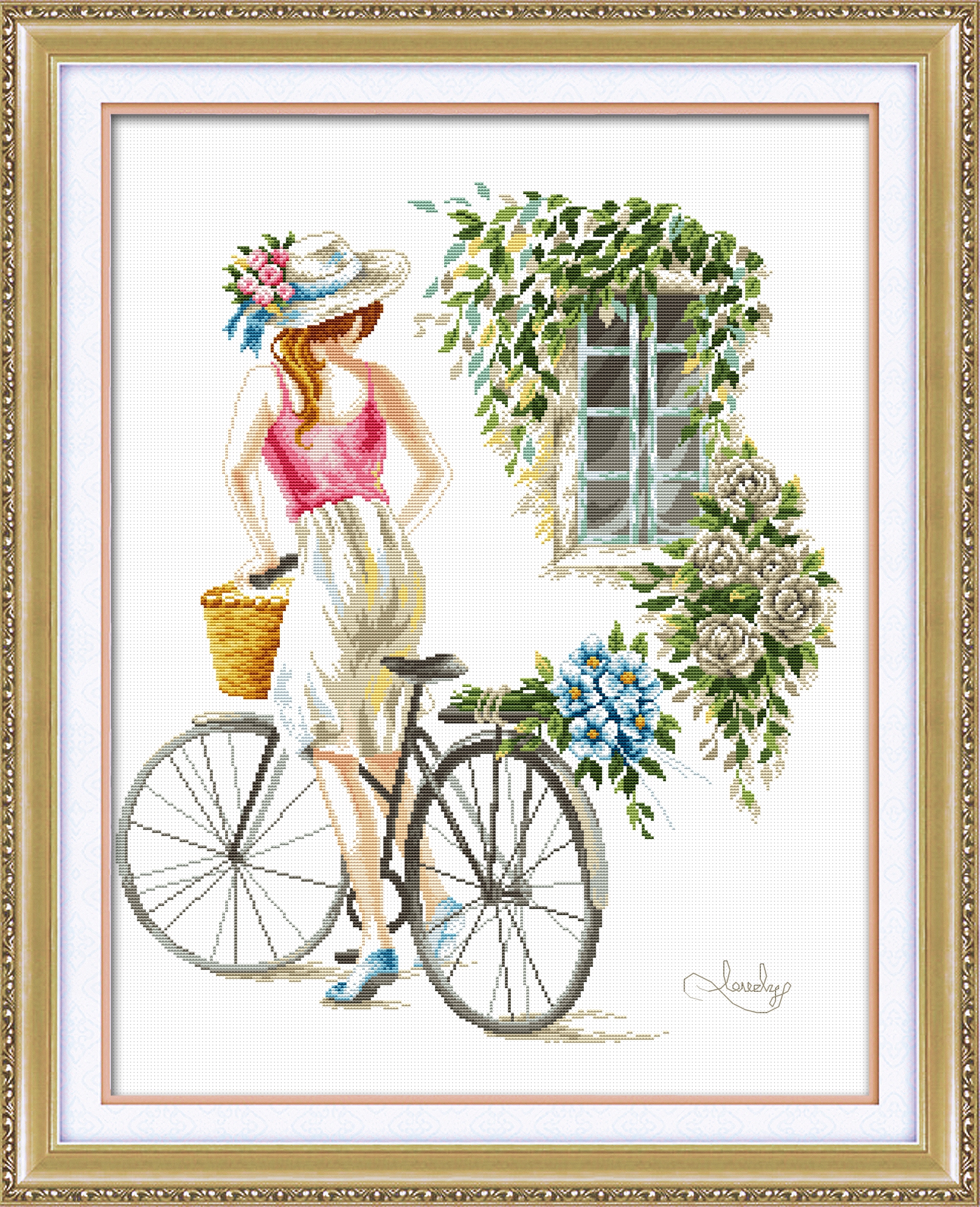 Kanva s potiskem sada (kanva, mulina)