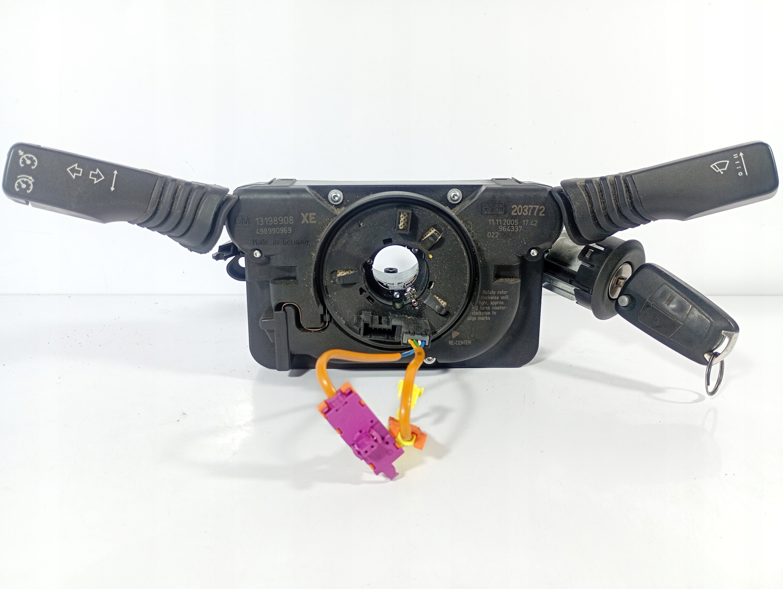 Opel Astra H 3 04-14 interruttore DEVIO LUCI DEVIO DEVIO LUCI TERGICRISTALLO TERGI OE 13198908