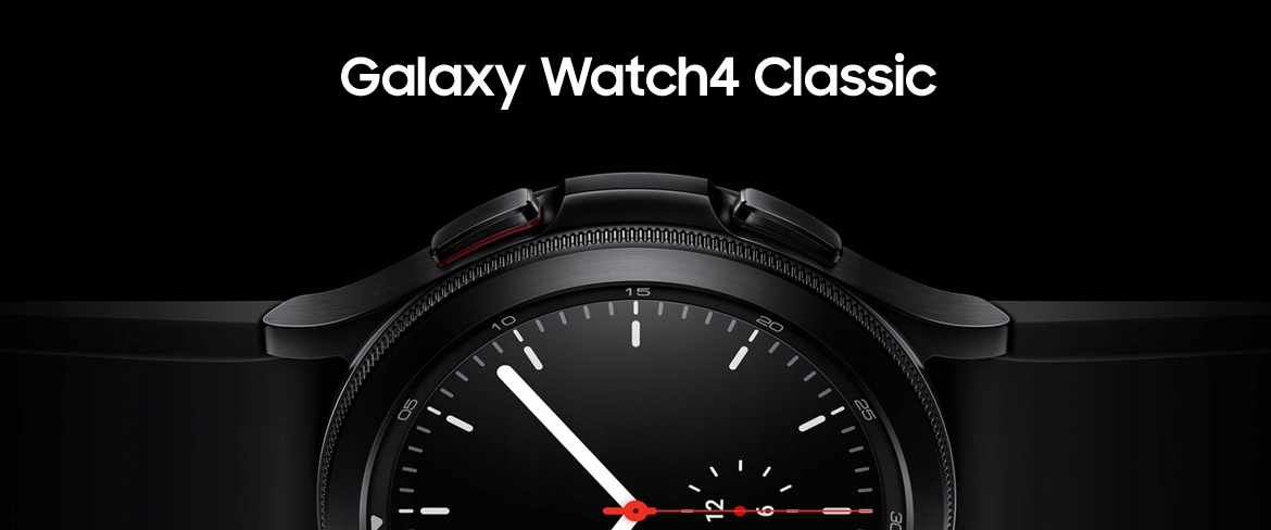 Samsung Galaxy Watch4 Classic Czarny 42mm SM-R880 Materiał paska guma