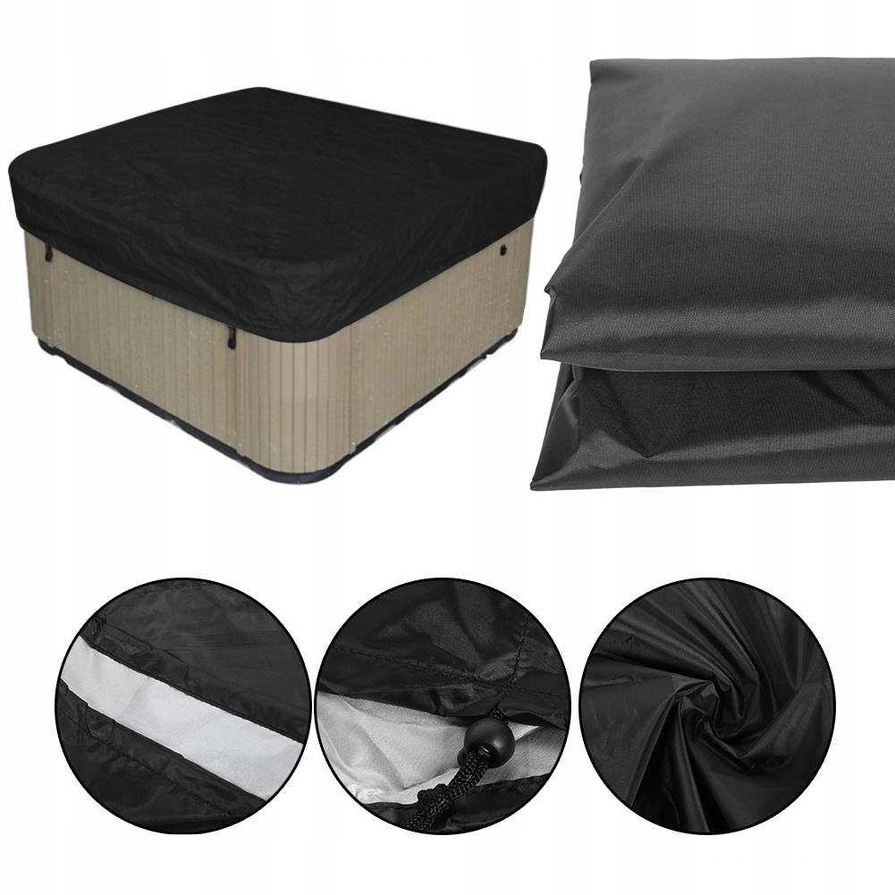 Pokrowiec Na Wanne Spa Jacuzzi 231X231 Ochronny Pokrowiec Na Meble Ogrodowe