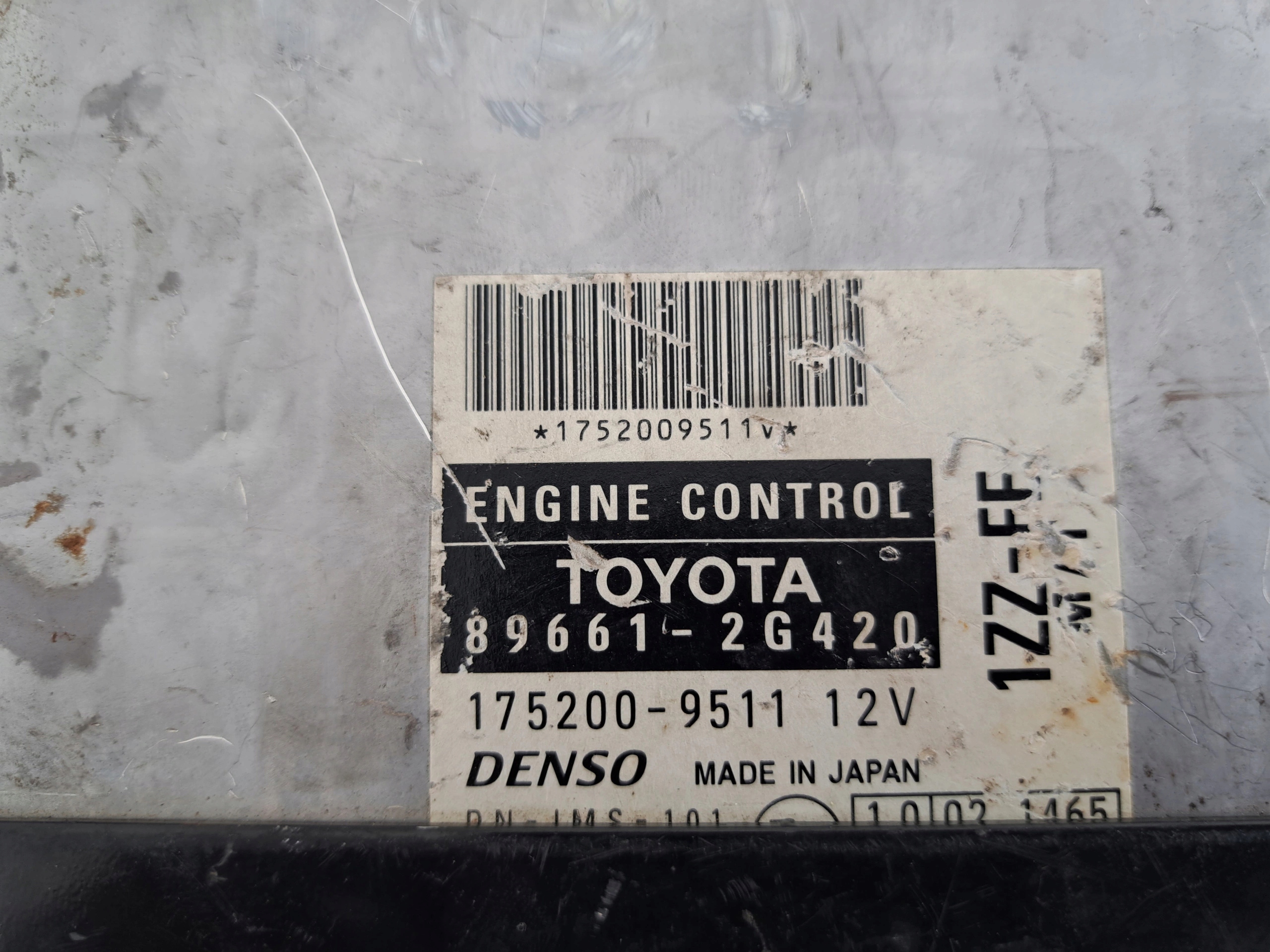 TOYOTA CELICA 89661-2G420 ECU Computer Original