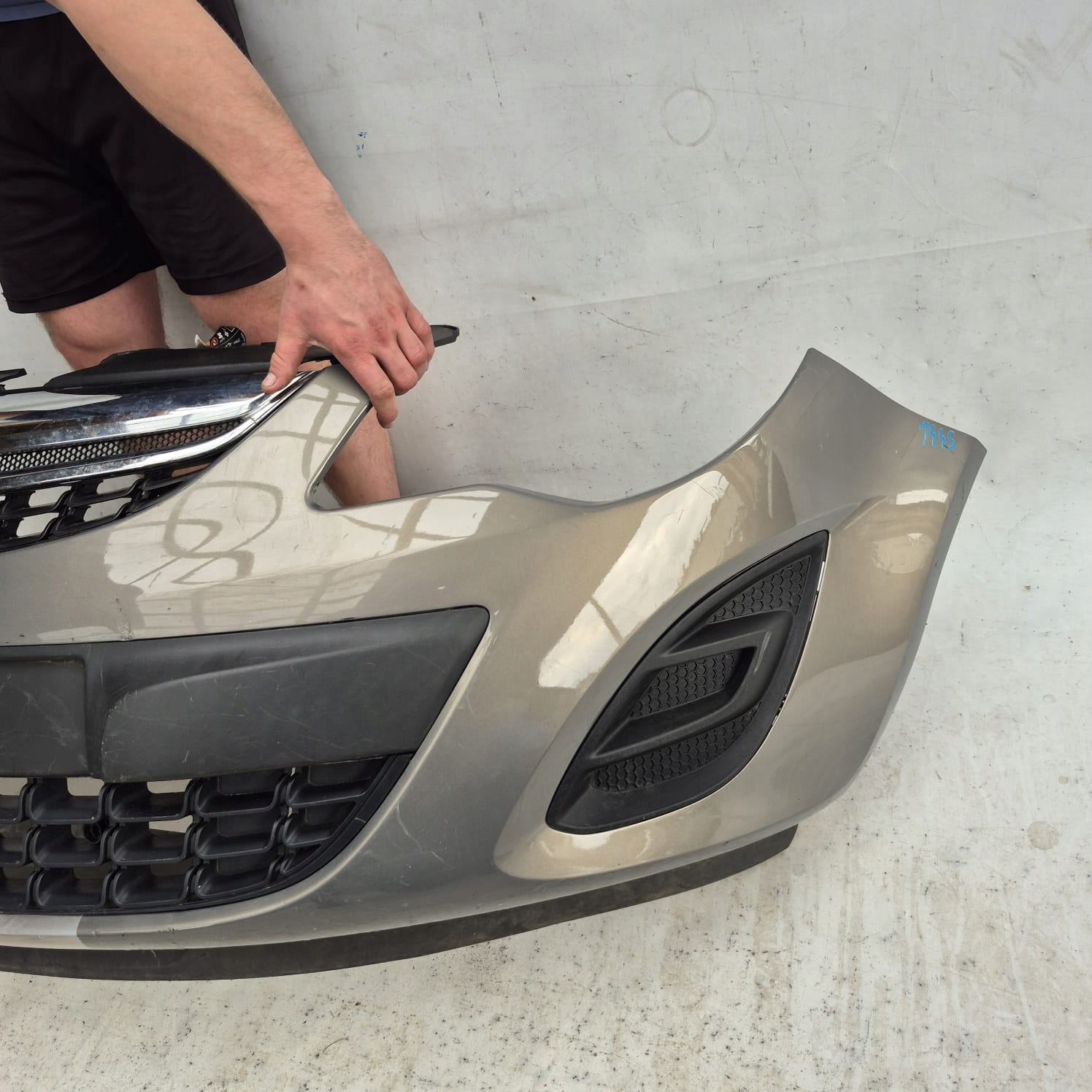 OPEL CORSA D LIFT 11-14 bumper front front