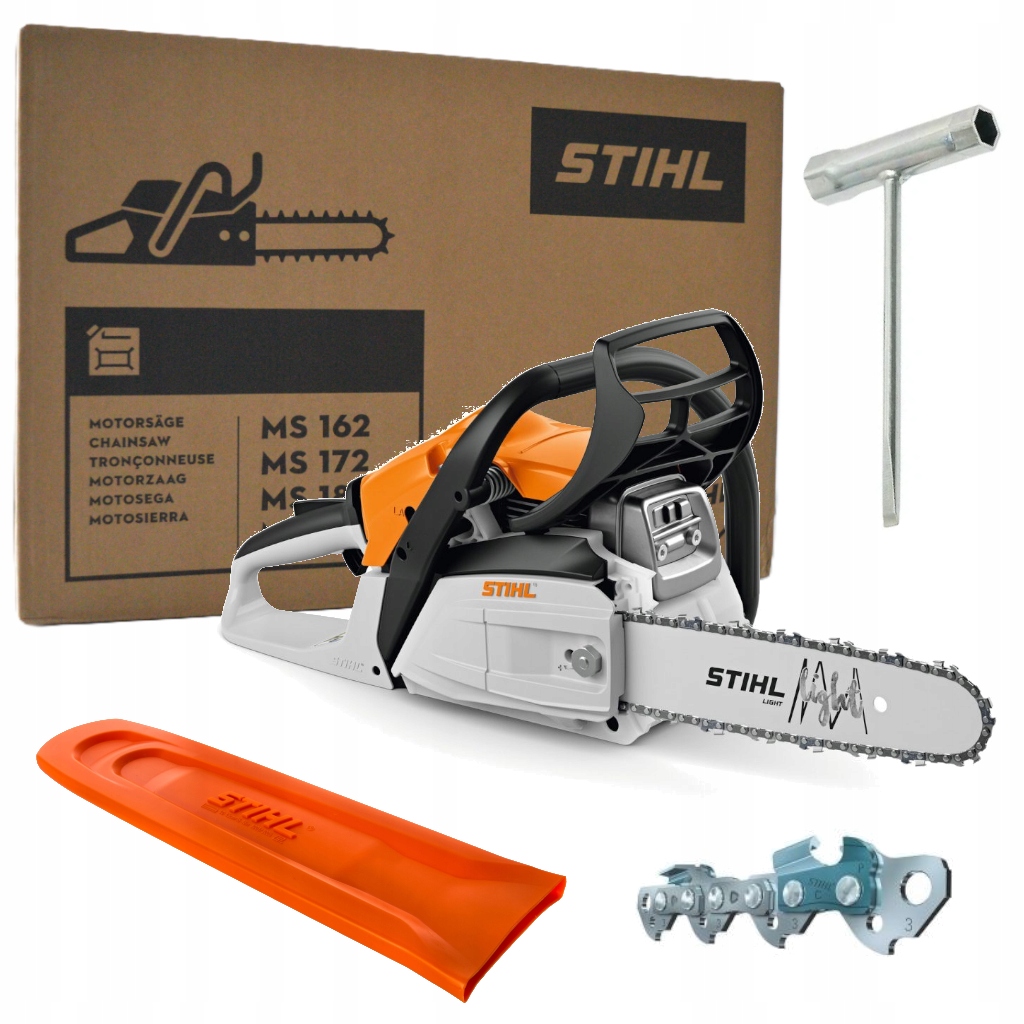 Pilarka spalinowa Stihl Ms 162 35cm 1,6KM zestaw 3/8" prowadnica light