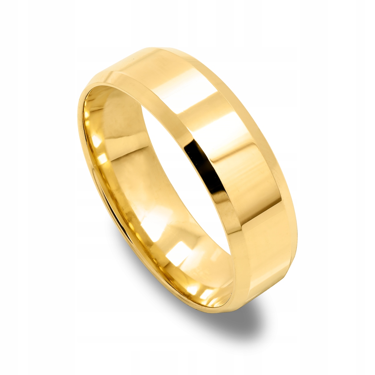 Obrączka Złota- Ślubna 6 MM Próba 333 Model 5