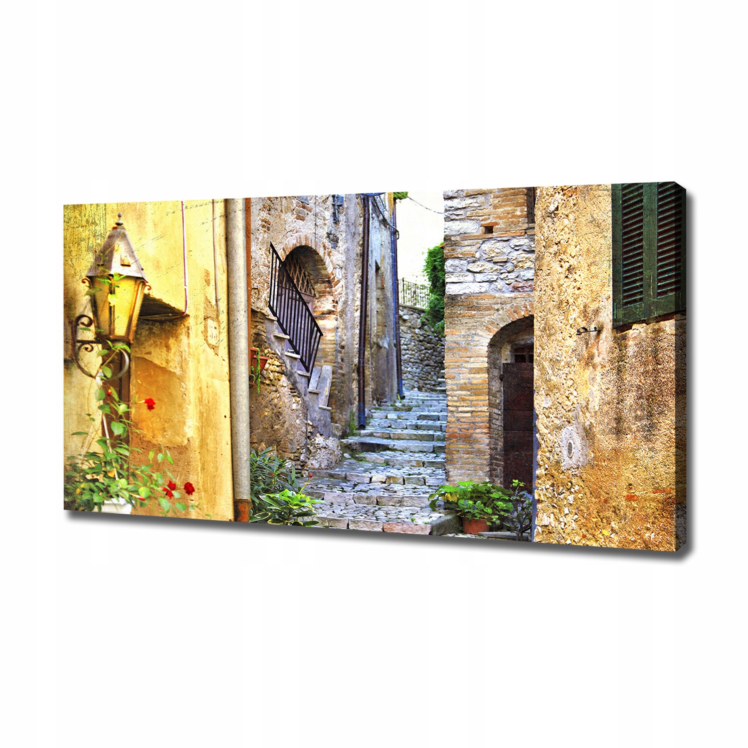 

Foto obraz na płótnie Urokliwa uliczka 120x60 cm