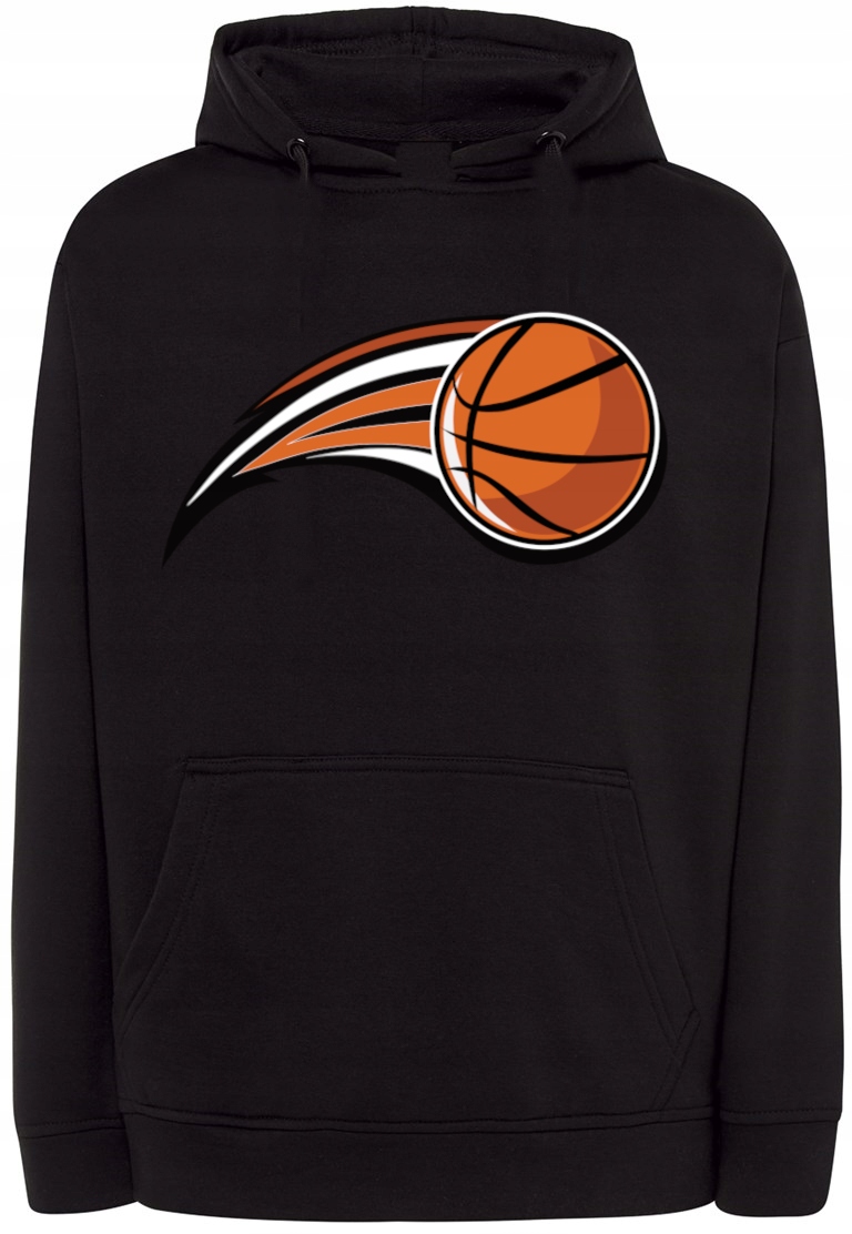 Pánská mikina s potiskem Míč Basketbal Koš r.XXL