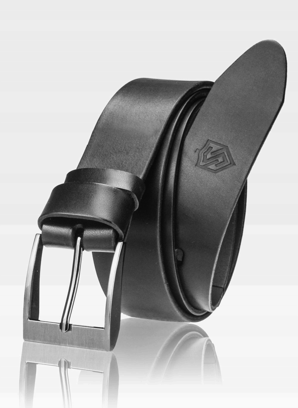 MĘSKI PASEK SKÓRZANY STEVENS BRĄZ LICOWY X3 Q1-Y Marka Stevens