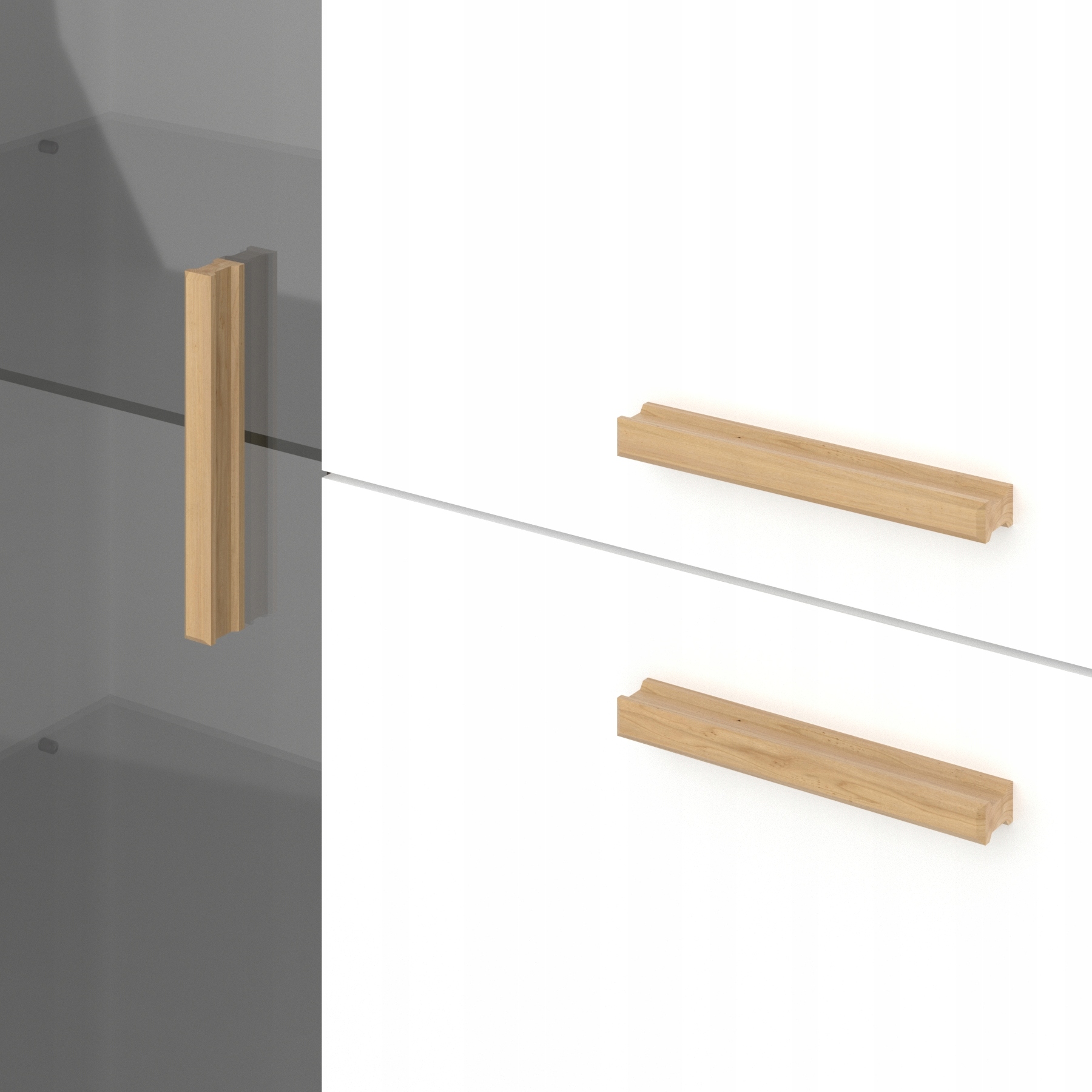 BELLE łoże 120 biały Kolekcja Belle