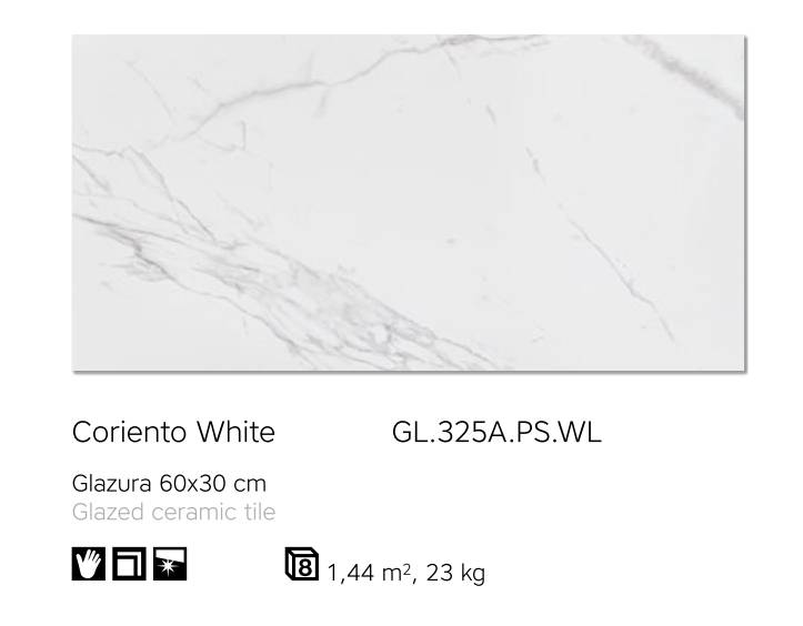 CERAMSTIC CORIENTO WHITE PŁYTKI LESZNO Marka Ceramstic