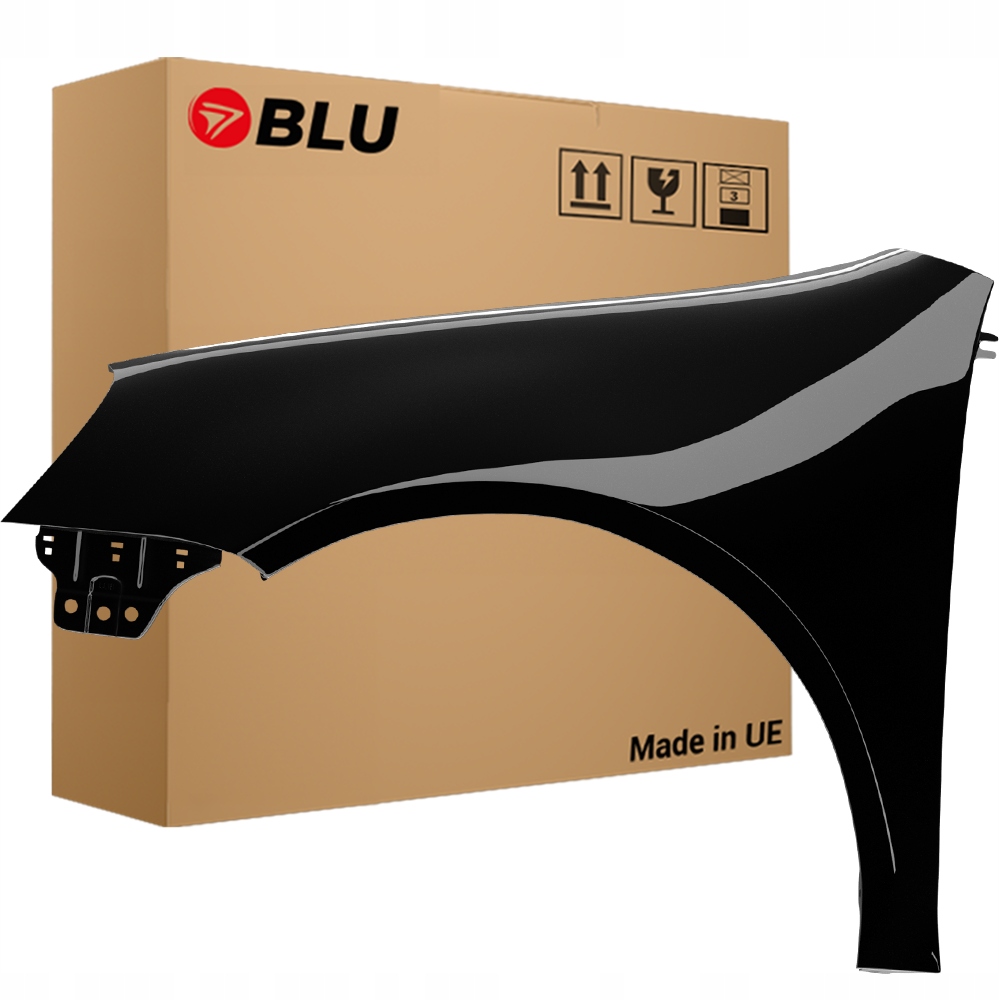 Blu Blatník Vw Golf V 5 L041 LO41 levý černý 03-09 přední hatchback pozink