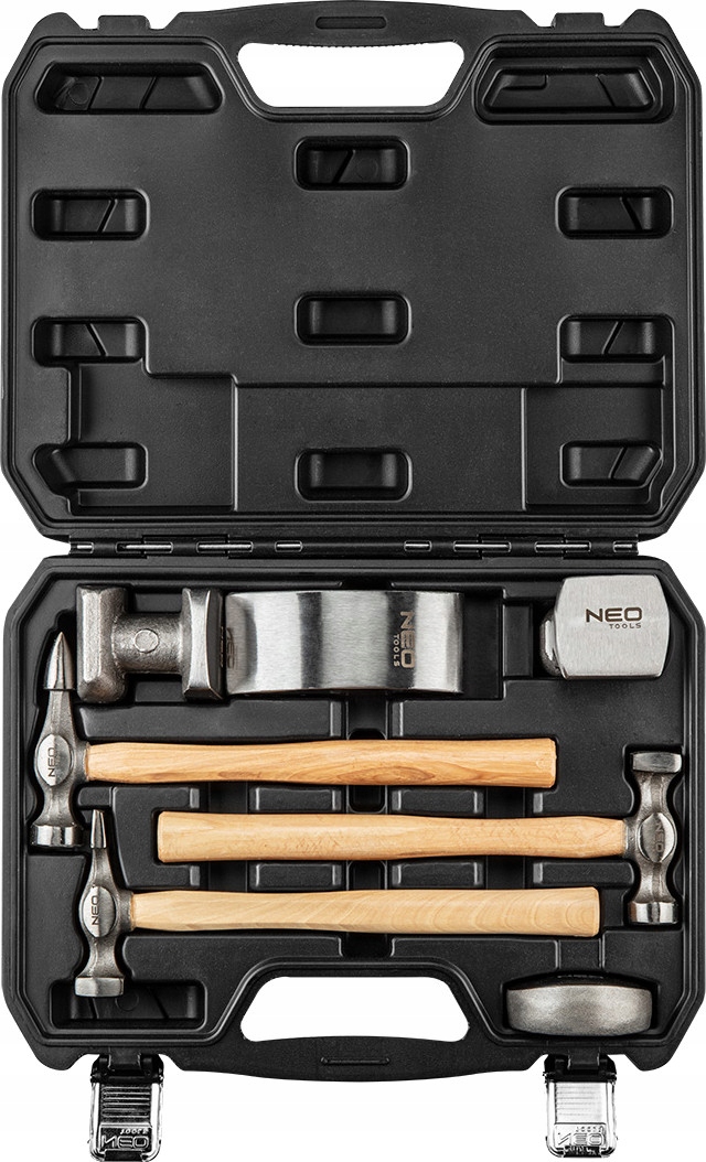 A set of sheet metal hammers 7 pcs.