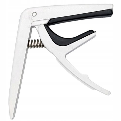 Kapodaster do ukulele biały SuPeR - lekki plastikowy, kapo capo chwyt