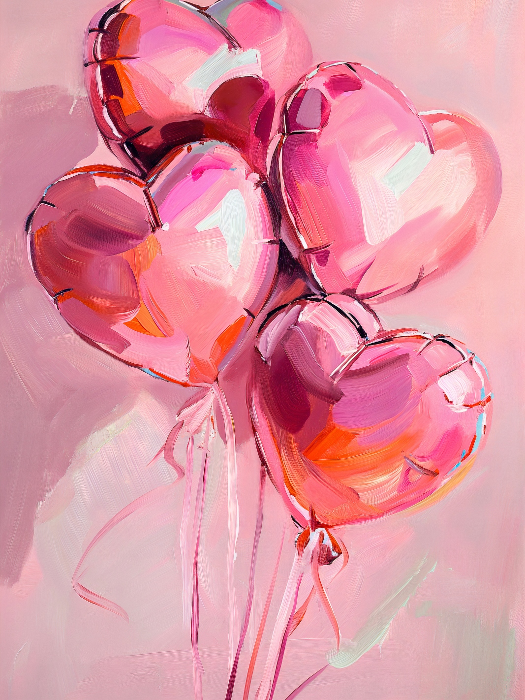 Plakát 75x100 cm Láska ve vzduchu