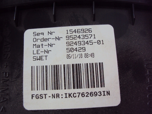 спидометр BMW OE 9249345