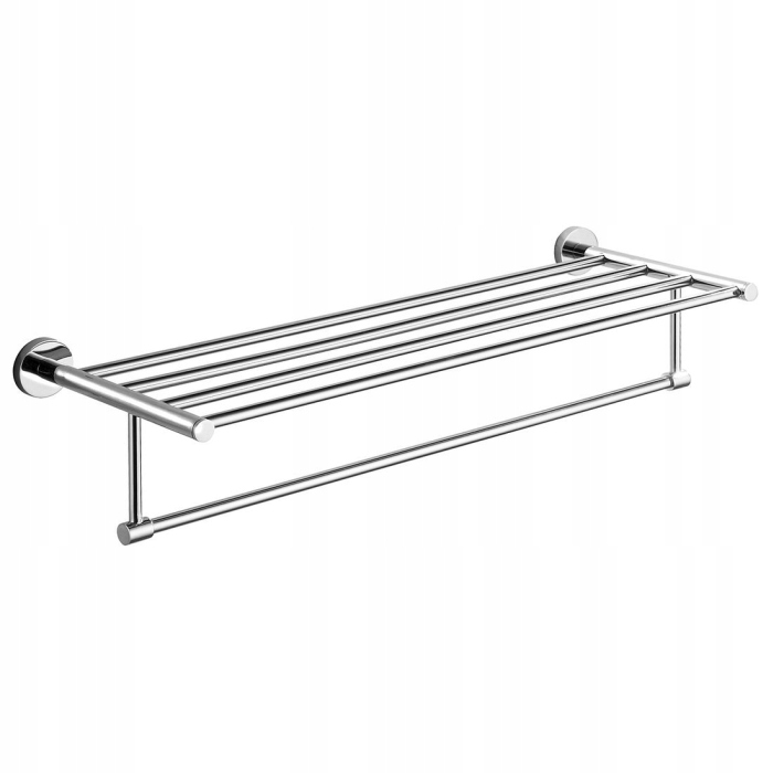 Aqualine Samba polička na uteráky s vešiakom SB114