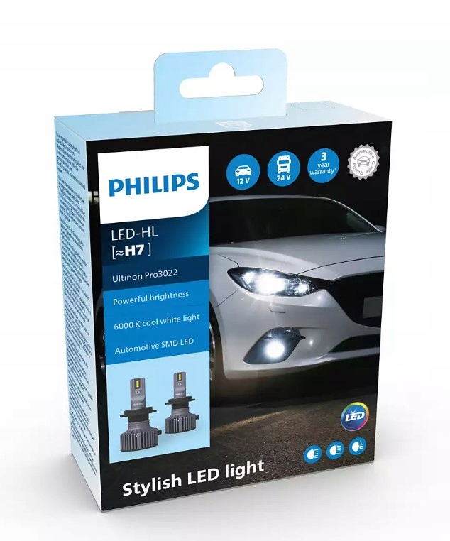 Led Žiarovky H7 11972 Ultinon P3022 2KS