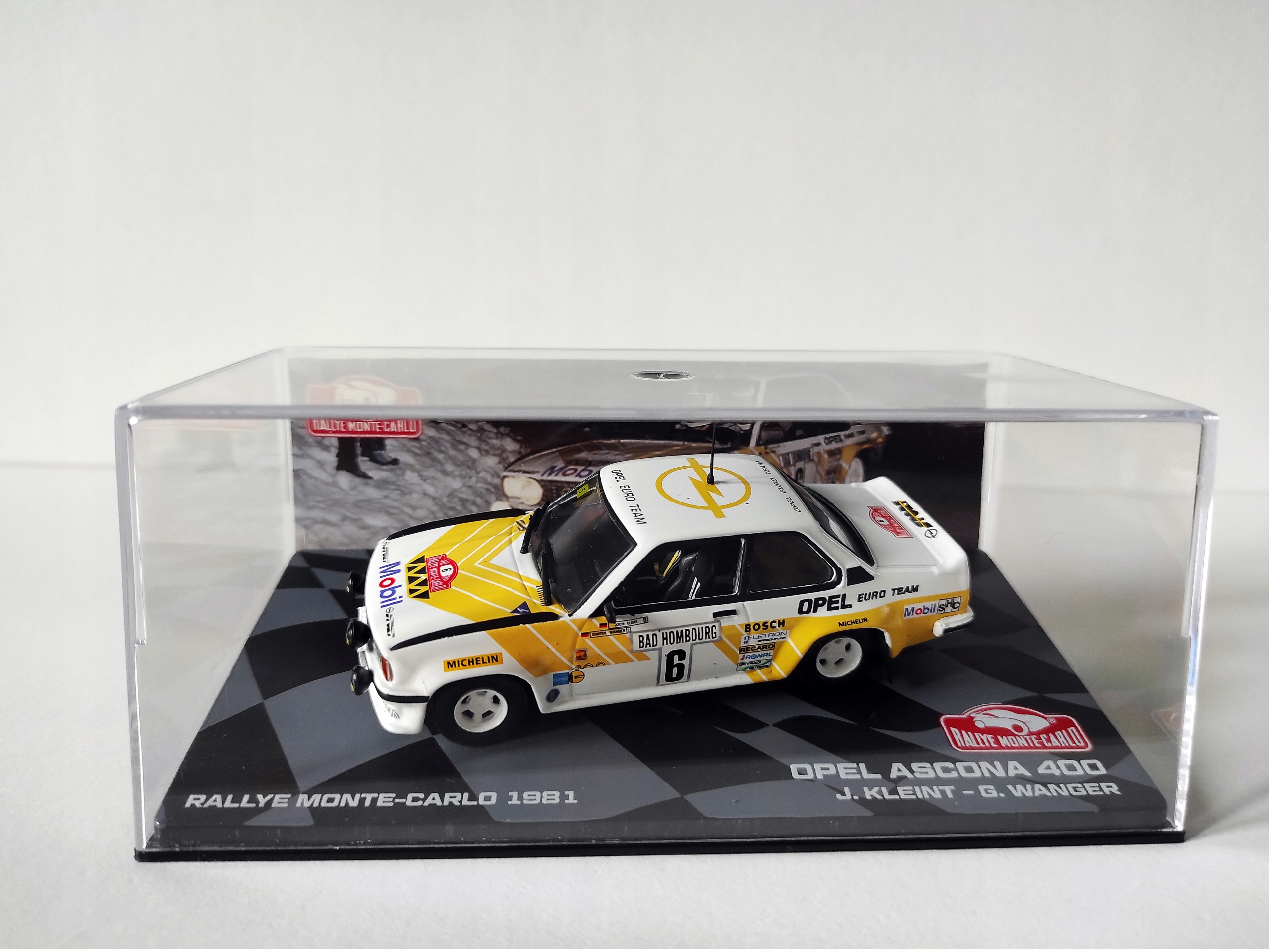 Opel Ascona 400 Rally Monte Carlo 1981 J.Kleint G.Wanger 1:43