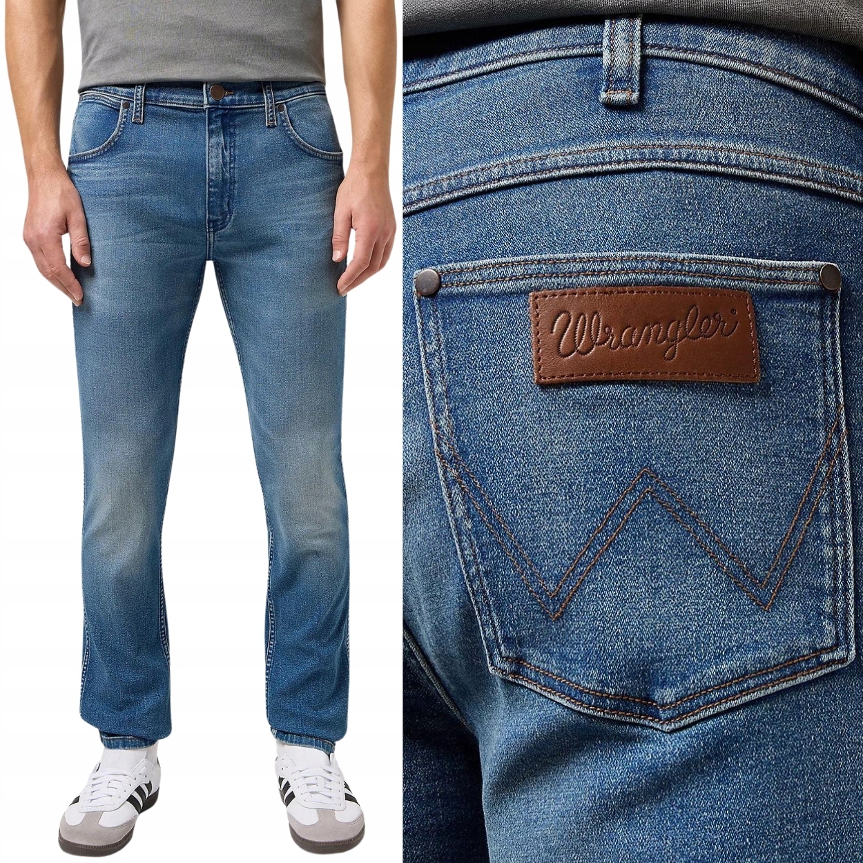 Wrangler Greensboro Crafted Epic Soft pohodlné kalhoty W38 L32