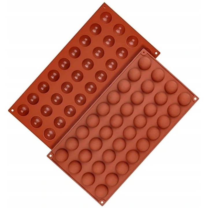 FORMA silikonowa PÓŁKULA FOREMKA PÓŁKULE KUL 36szt Cechy dodatkowe możliwość mycia w zmywarce