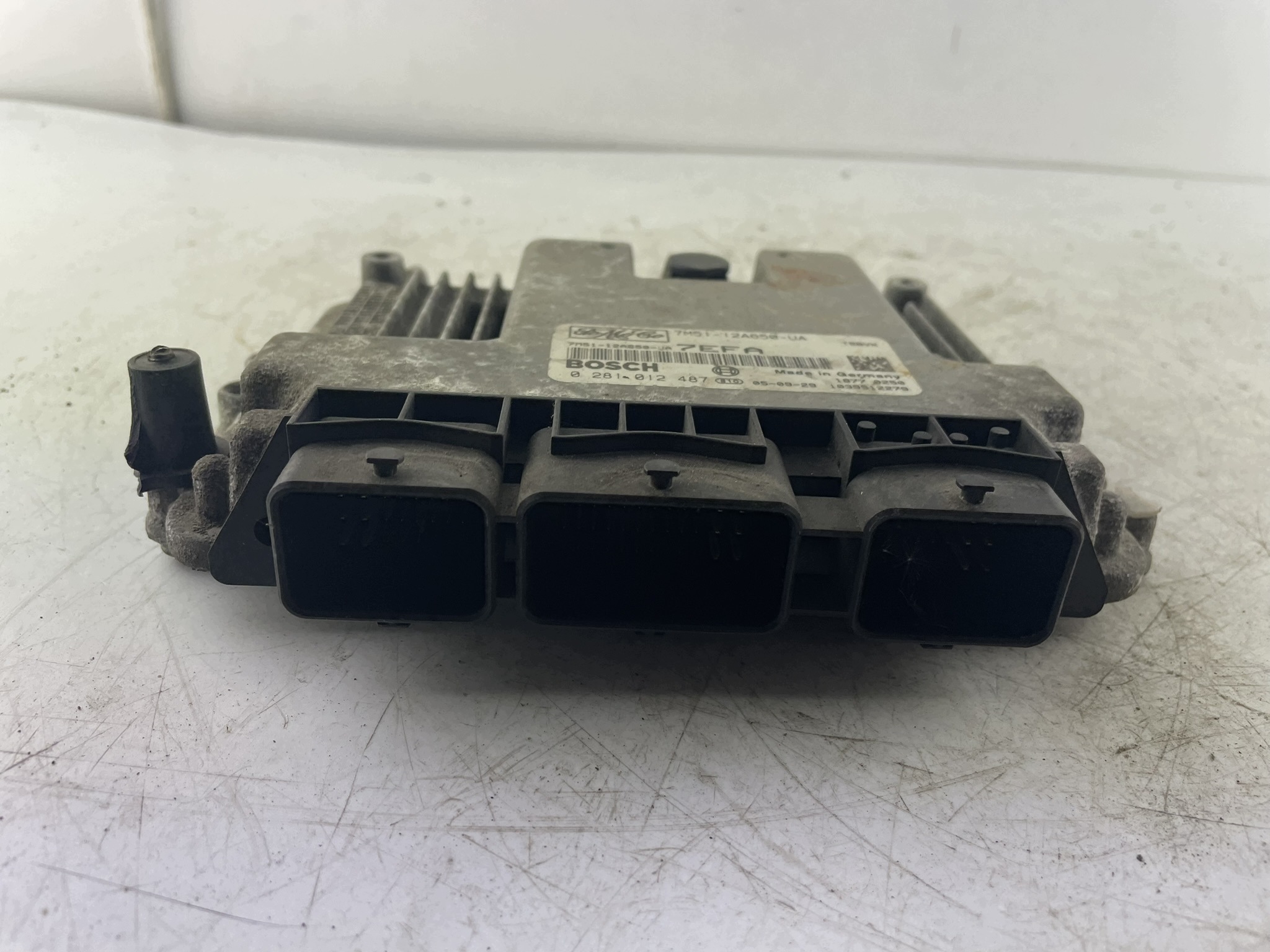 control unit of the engine 7M51-12A650-UA Ford Focus C-Max 1.6 Ti