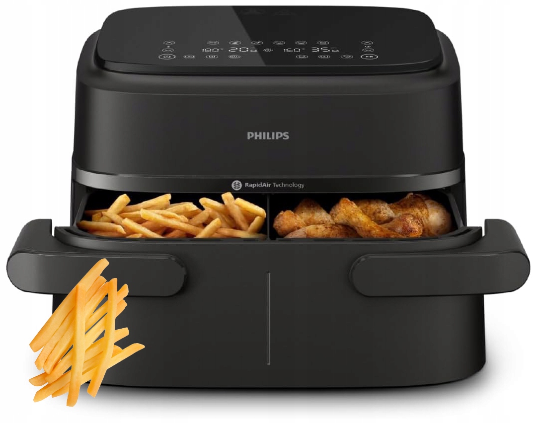 Fritéza Airfryer Philips Dual Basket NA154/00 Dvojitý Koš XXL 7,1 L
