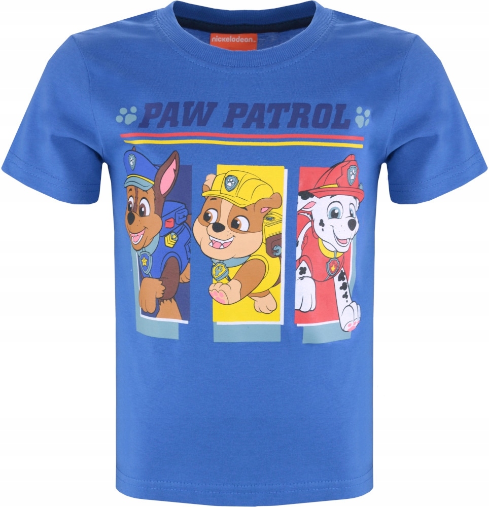 

Koszulka Psi Patrol Trio niebieska 98
