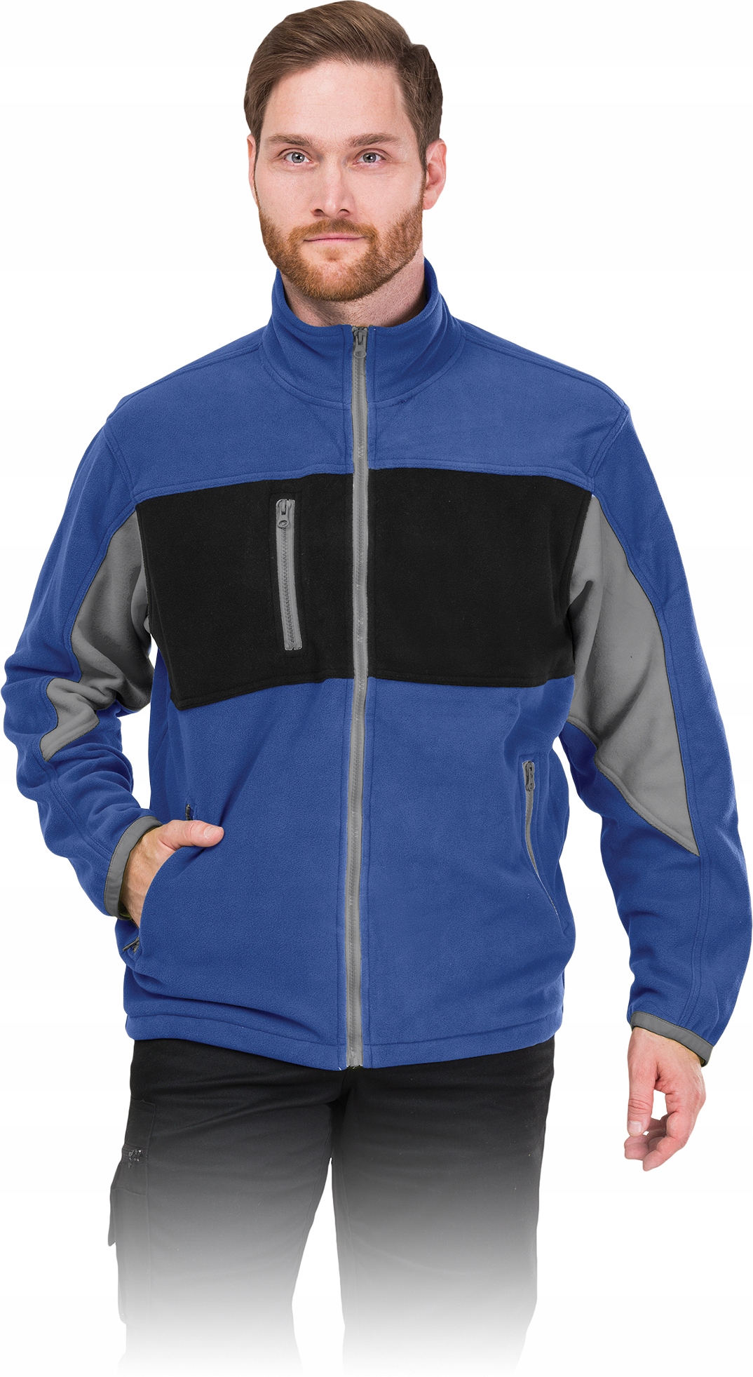

Bluza polarowa ciepła męska polar Leber R. XL