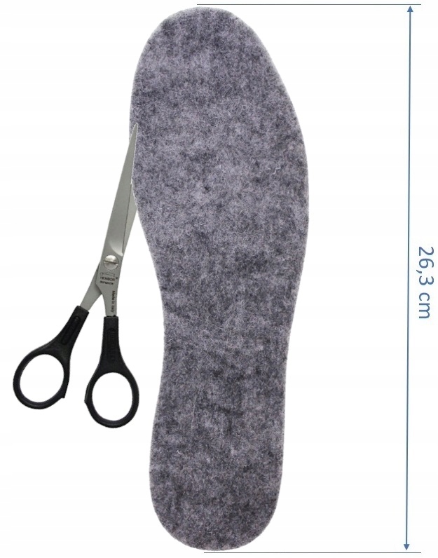 WKŁADKI DO BUTÓW FILCOWE GRUBY FILC 6 mm r. 40 x5 Cechy dodatkowe ocieplające