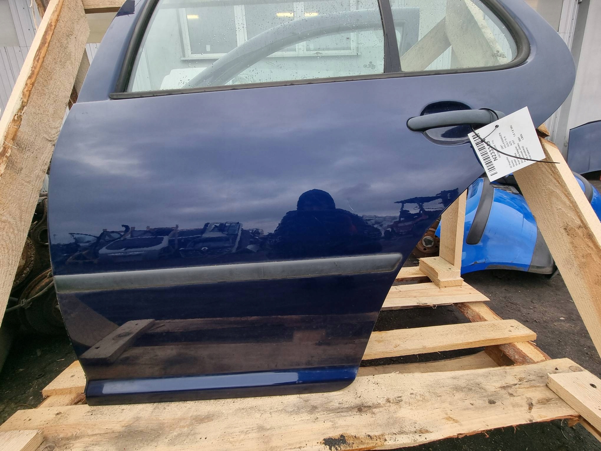Tür links heck LB5N VOLKSWAGEN GOLF IV 4 HB