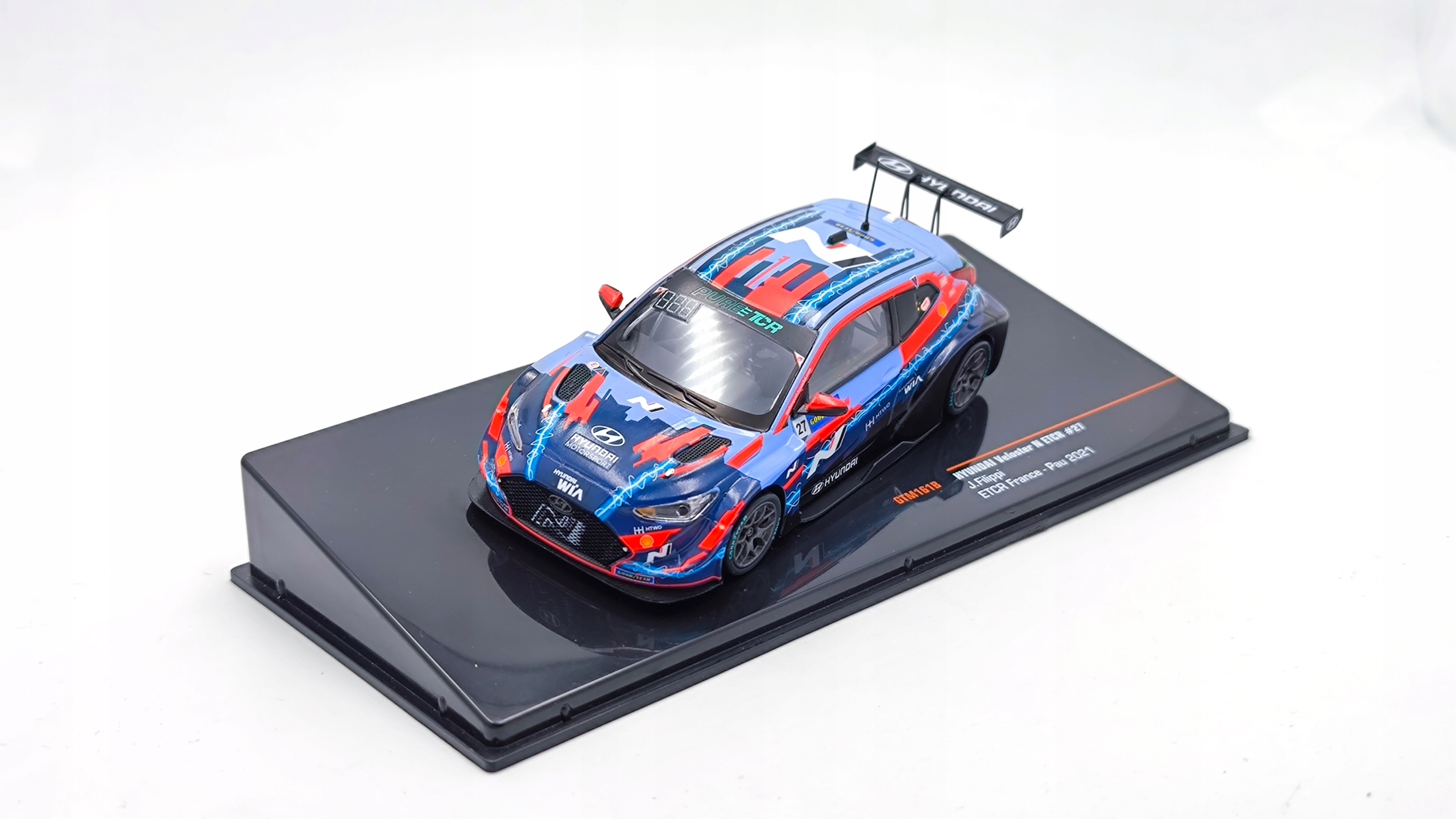 Hyundai Veloster N Etcr #21 Etcr France Pau 2021 1:43 Ixo 161B