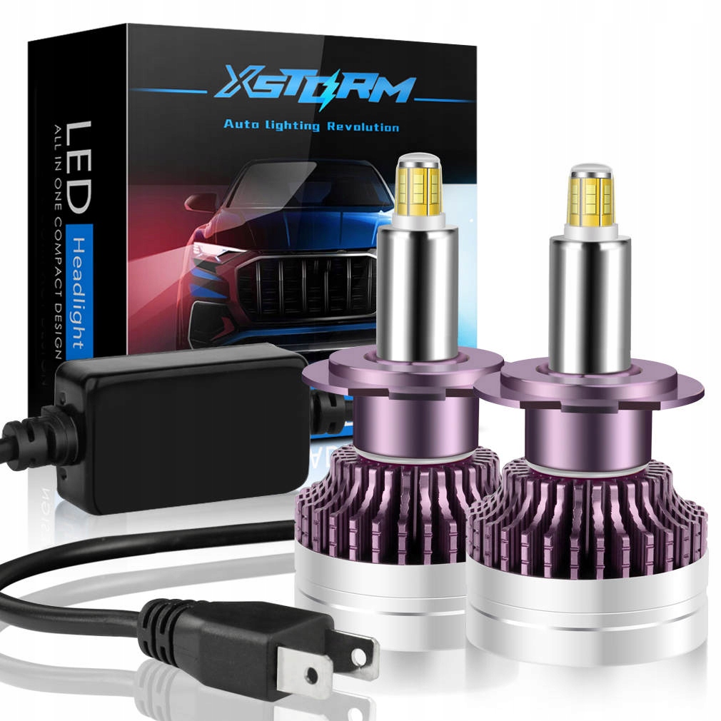 Žiarovky Xstorm Led H7 160W 360° 25000LM Veľmi Silné Canbusové, Overené