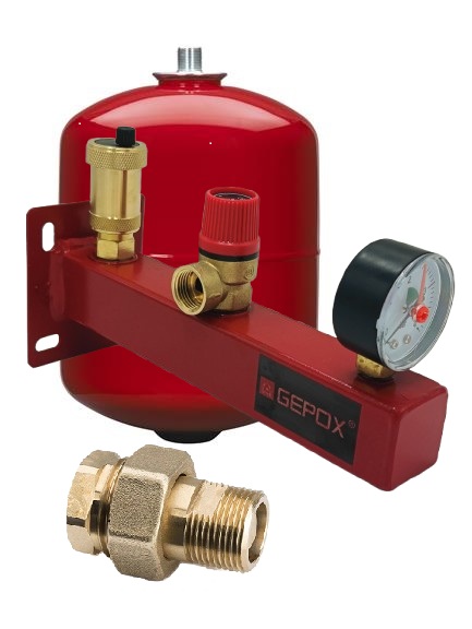 Naczynie Wzbiorcze Przeponowe Co 12 L Grupa Bezpieczeństwa Śrubunek