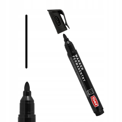 Marker permanentny czarny do cenówek i tabliczek