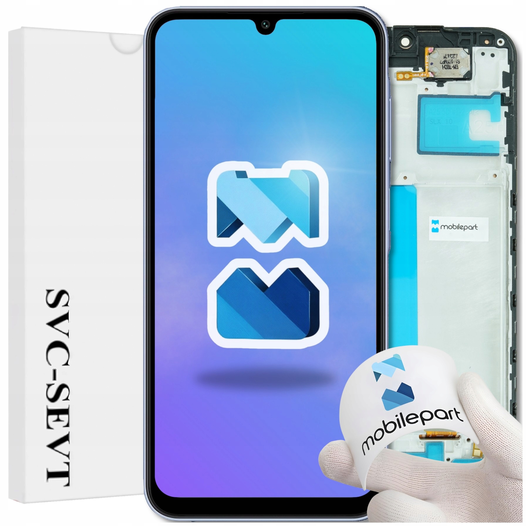 Matryca do Samsung A25 5G LCD Ramka Oryginał Mobilepart SM-A256E SM-A256U