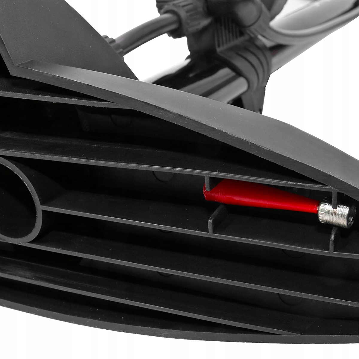 POMPKA PODŁOGOWA ROWEROWA SAMOCHODOWA CARCOMMERCE ALUMINIUM JAKOŚĆ 11 BAR Materiał dominujący metal