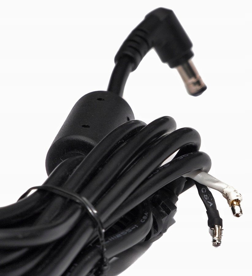 SOLIDNY WYSOKOPRĄDOWY PRZEWÓD 1.8M WTYK 5.5X2.5 Model MT4107