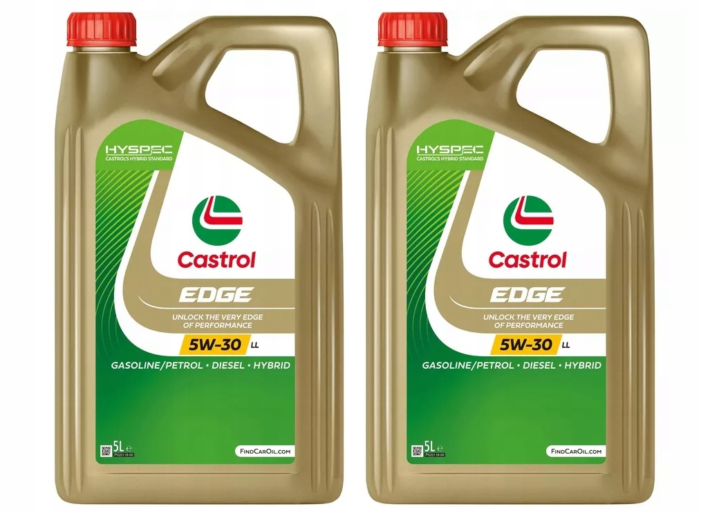 2xOLEJ Castrol 5W30 LL 5L Syntetika 10L