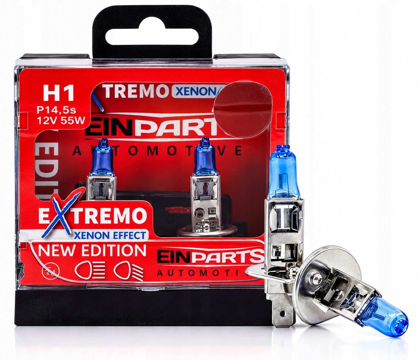 Żarówki H1 12V 55W Einparts New Edition Extremo Xenon Effect 2szt.