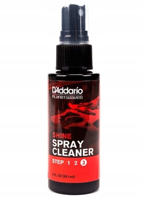 D’addario Shine Spray Do Gitary 118 ML Polerowanie I Odnawianie Lakieru