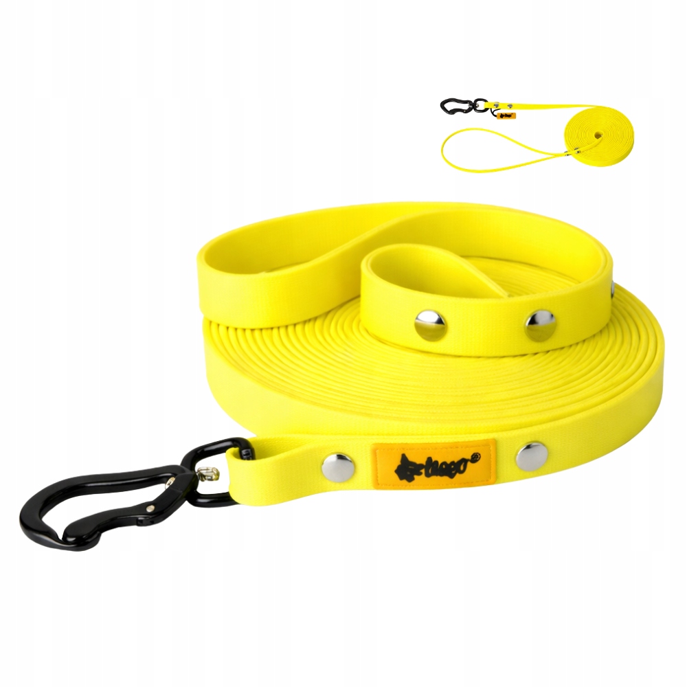Dino Smycz treningowa "flex" 1,6x5m żółta