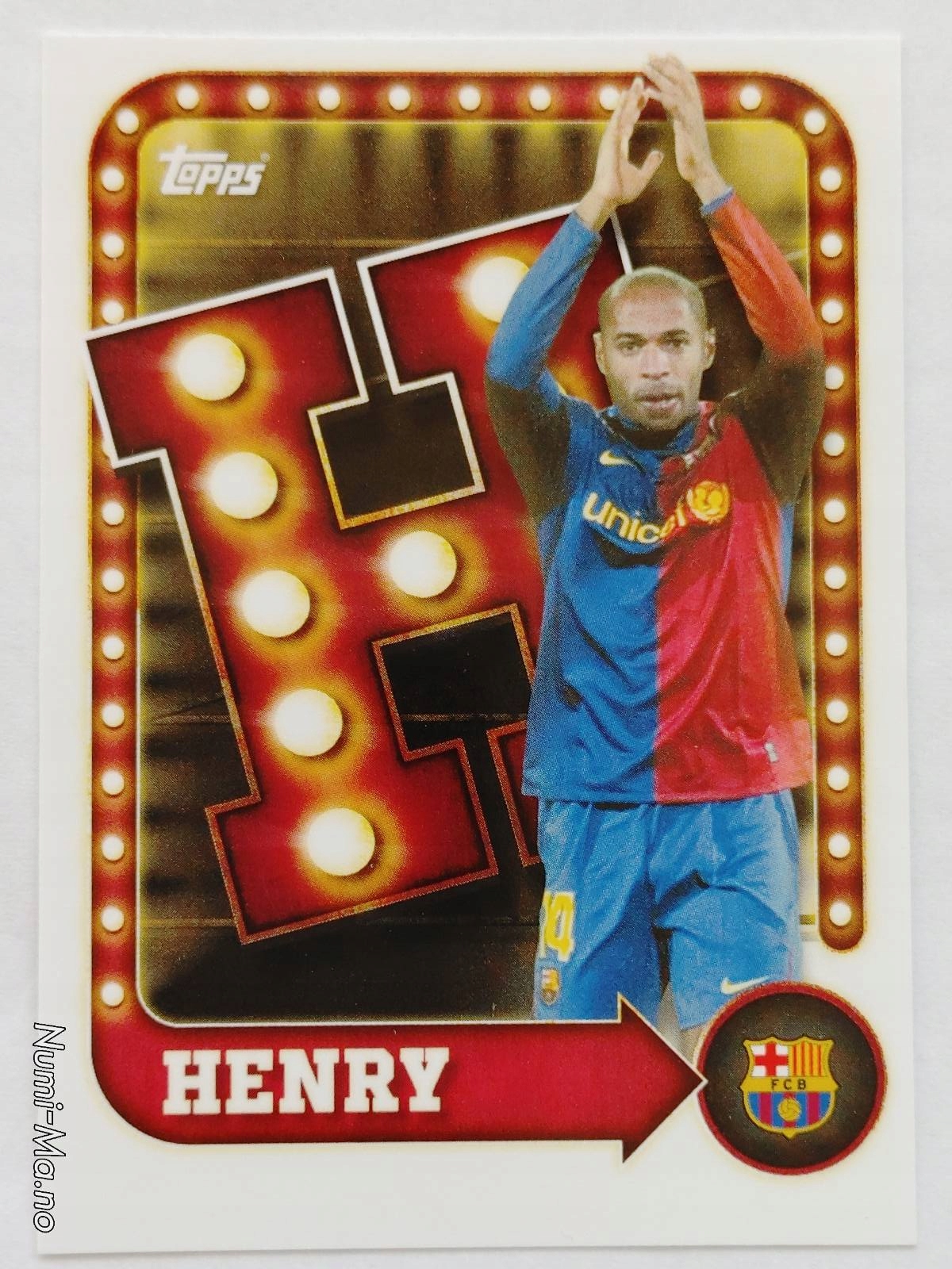 Topps Fc Barcelona 2025-26 Collector Tin N29 Henry 5096