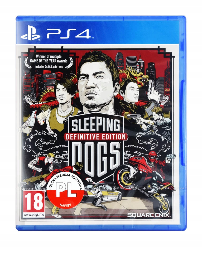 

Sleeping Dogs Definitive Edition Gra PS4 Napisy Pl