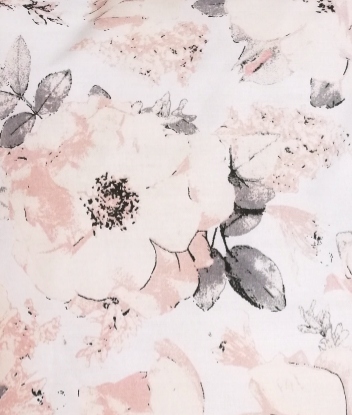 

Prześcieradło łóżeczka Dostawnego 90x55 peonie b