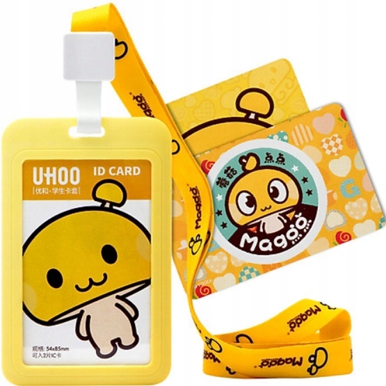 

Etui Holder na kartę Smycz 110x70 Magoo Yellow