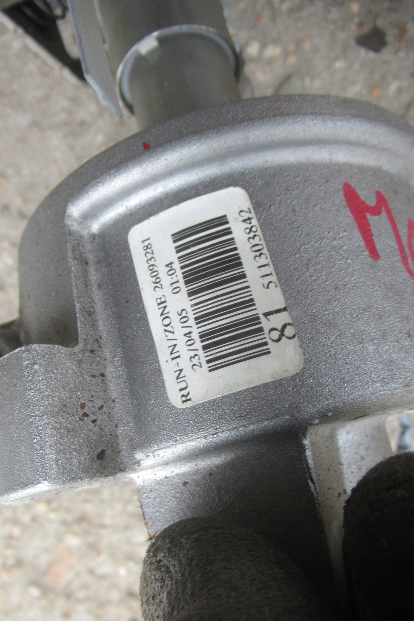 OPEL MERIVA A 1.6 05R control electrics 13153554 26108652